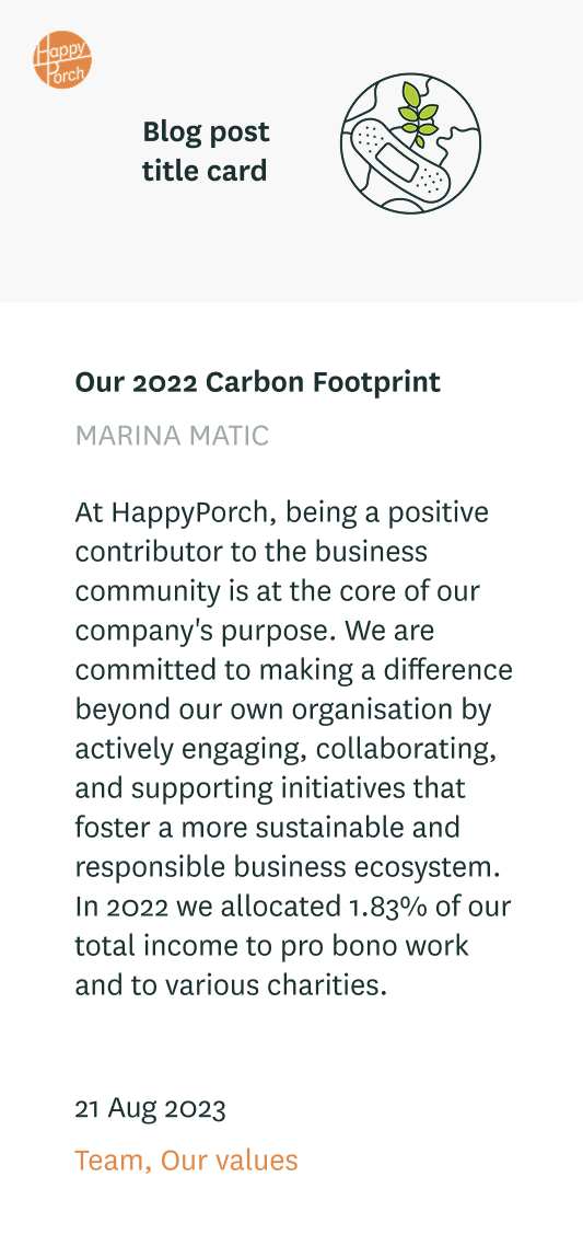 Mobile layout of graphic elements